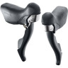 Шифтер тормозная ручка SHIMANO 105, ST-5700, левый, правый 2x10 скоростей, черный, трос+оплетка
