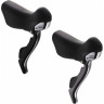 Шифтер тормозная ручка SHIMANO 105, ST-5700, левый, правый 2x10 скоростей, черный, трос+оплетка