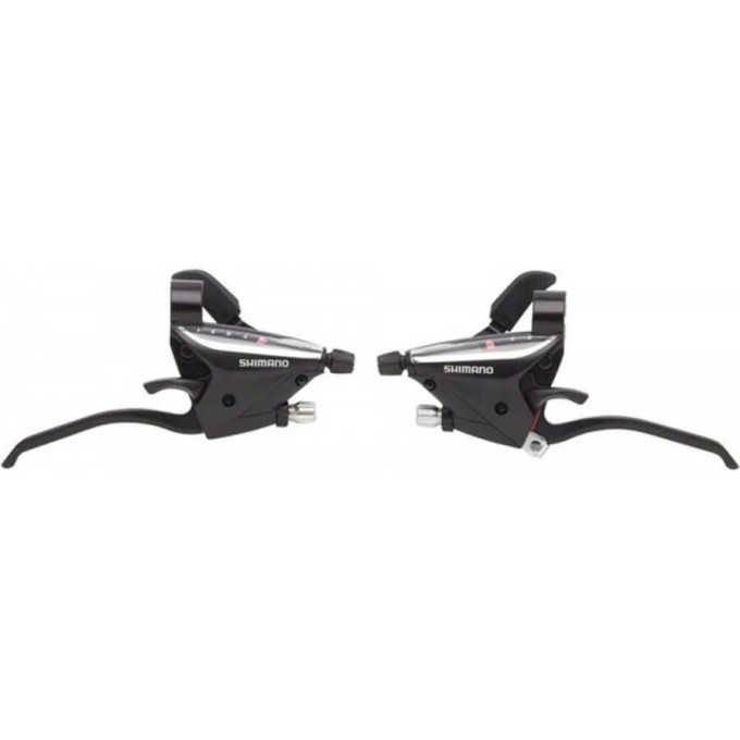 Шифтер тормозная ручка SHIMANO ACERA, EF65, левый/правый, 3x9 скоростей, трос+оплетка, черный
