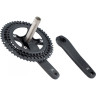 Система SHIMANO 105, R7000, 11 скоростей, 172,5 мм, 52/36T без каретки, черный