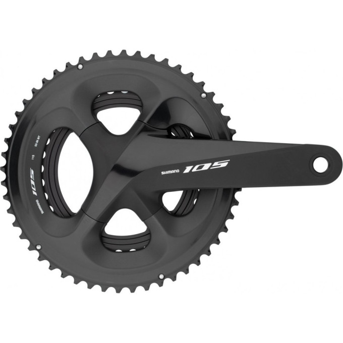 Система SHIMANO 105, R7000, 11 скоростей, 175мм, 50/34T, черный
