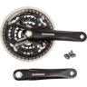 Система SHIMANO ACERA, M361, 170 мм, квадрат, 42/32/22T, защита, черный