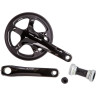 Система SHIMANO ALFINE, S501, 170 мм, интегрированный вал, 39T с кареткой, защита двойная, черный