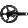 Система SHIMANO ALFINE, S501, 170 мм, интегрированный вал, 39T с кареткой, защита двойная, черный