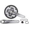 Система SHIMANO ALIVIO, M4050, 9 скоростей, 175 мм, интегрированный вал, с защитой, 40/30/22T