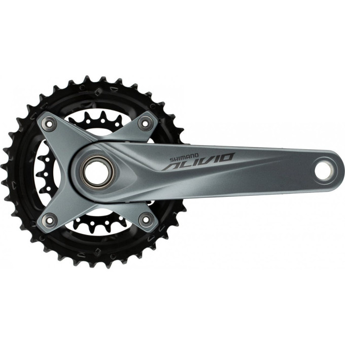 Система SHIMANO ALIVIO, M4050-B2, 9 скоростей, 170 мм, интегрированный вал, 36/22T, CL:51.8 мм