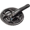 Система SHIMANO ALTUS M311, 170 мм, квадрат, 42/32/22T, с защитой, черный