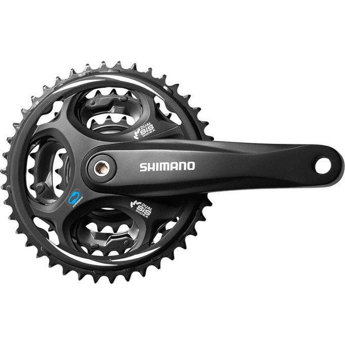 Система SHIMANO ALTUS, M311, 175 мм, квадрат, 42/32/22T, черный