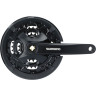 Система SHIMANO ALTUS MT101, 175 мм, 44/32/22T, под квадрат, с защитой, с болтами, черный, для 9 скоростей