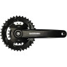 Система SHIMANO ALTUS, MT101, 175 мм, для 2X9 скоростей, квадрат, 36/22 черный