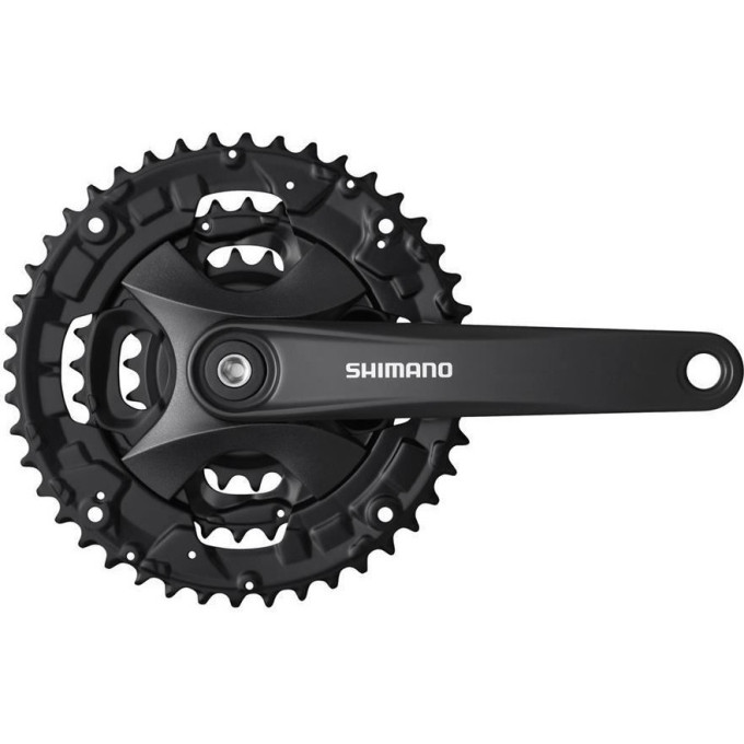 Система SHIMANO ALTUS, MT101, 175 мм, для 3X9 скоростей, квадрат, 40/30/22 черный