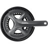 Система SHIMANO CLARIS, R2000, 170мм, интегрированный вал, 8 скоростей с защитой 50/34T