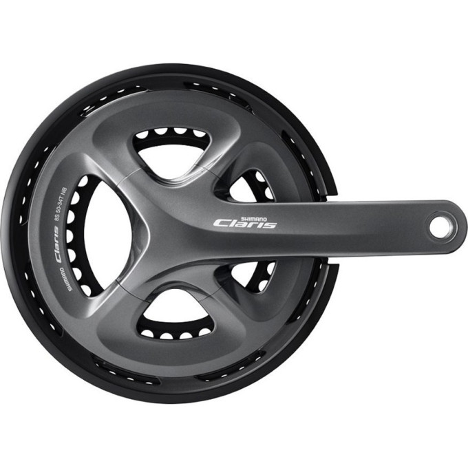 Система SHIMANO CLARIS, R2000, 175мм, интегрированный вал, 8 скоростей с защитой 50/34T