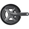 Система SHIMANO CLARIS, R2000, 175мм, интегрированный вал, 8 скоростей с защитой 50/34T