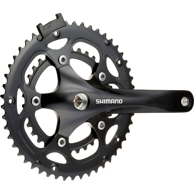 Система SHIMANO CLARIS, RS200 170 мм, квадрат, 50/34 для 8 скоростей, черный