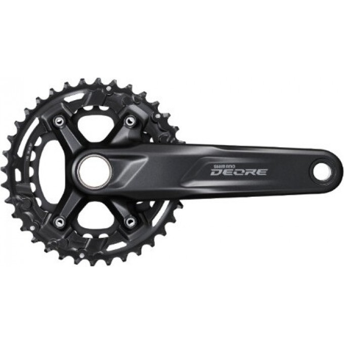 Система SHIMANO DEORE, M4100-2, для 2x10 скоростей, 175мм, интегрированный вал, 36-26T без каретки, для CL:48,8мм