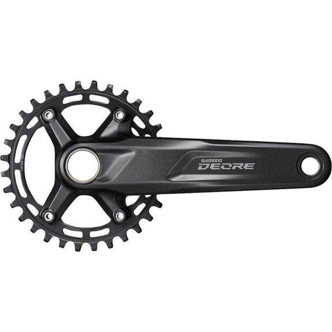 Система SHIMANO DEORE M5100-1 для 1x10/11 скоростей, 170мм, интегрированный вал, 32T без каретки, для CL:52мм