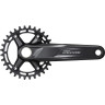 Система SHIMANO DEORE M5100-1 для 1x10/11 скоростей, 175мм, интегрированный вал, 32T без каретки, для CL:52мм