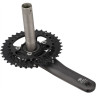 Система SHIMANO DEORE, M6000-2, 170 мм, интегрированный вал, 10 скоростей, 34/24T без каретки черный
