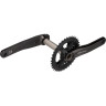Система SHIMANO DEORE, M6000-2, 170 мм, интегрированный вал, 10 скоростей, 34/24T без каретки черный