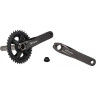 Система SHIMANO DEORE, M6000-2, 175мм, интегрированный вал, 10 скоростей, 34/24T без каретки, черный