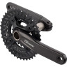 Система SHIMANO DEORE, M6000-3, 170 мм, интегрированный вал, 10 скоростей, 40/30/22T без каретки, черный