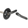 Система SHIMANO DEORE, M6000-3, 170 мм, интегрированный вал, 10 скоростей, 40/30/22T без каретки, черный