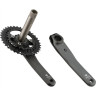 Система SHIMANO DEORE, M6000-B2, 175 мм, интегрированный вал, 10 скоростей, 36/26T без каретки CL+3 мм, черный