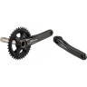 Система SHIMANO DEORE, M6000-B2, 175 мм, интегрированный вал, 10 скоростей, 36/26T без каретки CL+3 мм, черный