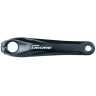 Система SHIMANO DEORE, M617, 175 мм, интегрированный вал, 36/22T без каретки, черный