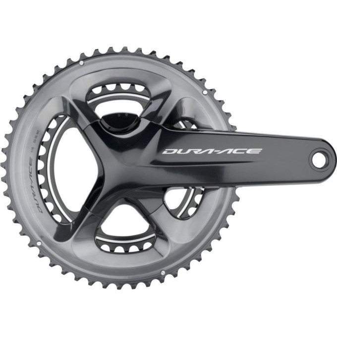 Система SHIMANO DURA-ACE, R9100-P, 172,5 мм, интегрированный вал, 53/39T без каретки с измерителем мощности