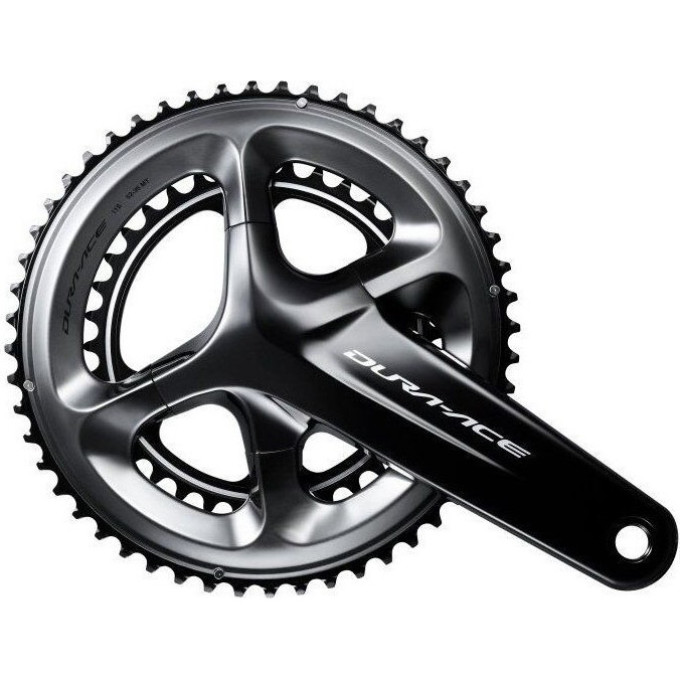 Система SHIMANO DURA-ACE, R9100-P, 175 мм, интегрированный вал, 53/39T без каретки с измерителем мощности