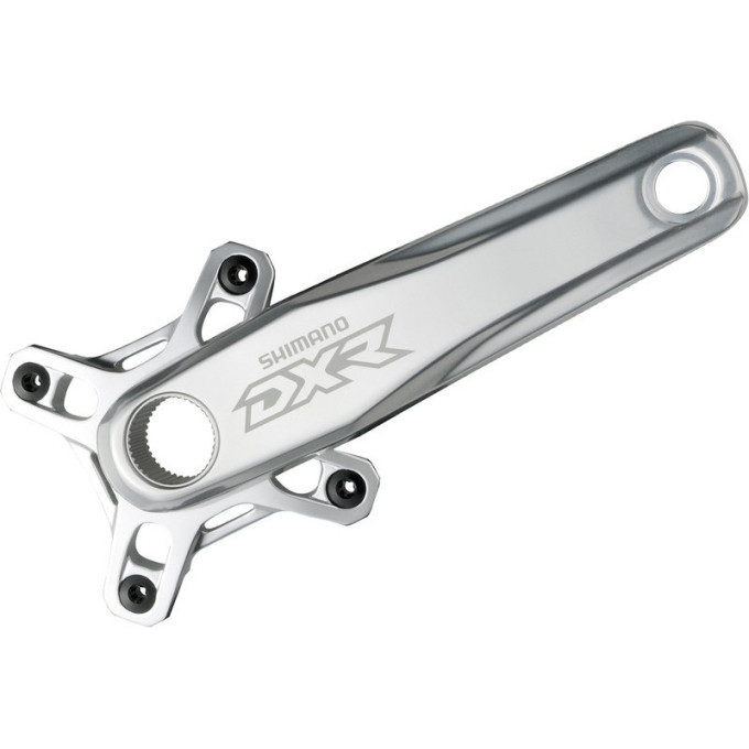 Система SHIMANO DXR, MX71, 180мм, интегрированный вал, с бонками, без звезды