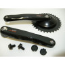 Система SHIMANO NEXUS, C6000, 170 мм, 33T, черный, без упаковки