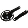 Система SHIMANO NEXUS, C6000, 170 мм, 38T, черный, без упаковки