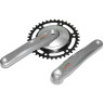 Система SHIMANO NEXUS, C6000, 170 мм, 38T, серебристый, без упаковки