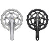Система SHIMANO R345, 175 мм, OCTALINK, 50/34T без каретки, 9 скоростей, серебристый