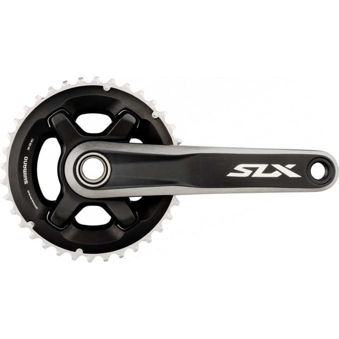 Система SHIMANO SLX, M7000-2, 175 мм, для 11 скоростей, 36/26T, без каретки, с бонками для CL 48.8 мм
