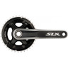 Система SHIMANO SLX, M7000-2, 175 мм, для 11 скоростей, 36/26T, без каретки, с бонками для CL 48.8 мм