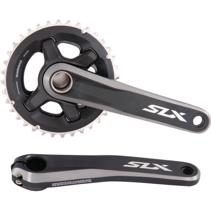 Система SHIMANO SLX, M7000-2, 175мм, для 11ск., 38x28T, без каретки, с бонками для CL 48.8мм