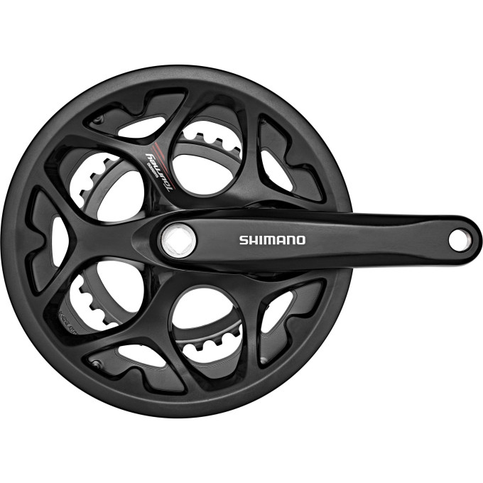 Система SHIMANO TOURNEY, A070, 170 мм, квадрат, 50/34, черный