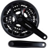 Система SHIMANO TOURNEY, A073, 170 мм, квадрат, 50/39/30T, защита одинарная