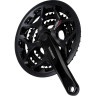 Система SHIMANO TOURNEY, A073, 170 мм, квадрат, 50/39/30T, защита одинарная