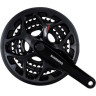 Система SHIMANO TOURNEY, A073, 170 мм, квадрат, 50/39/30T, защита одинарная