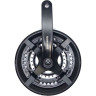 Система SHIMANO TOURNEY TY301, 175 мм, квадрат, 42/34/24, с защитой, черный, без упаковки
