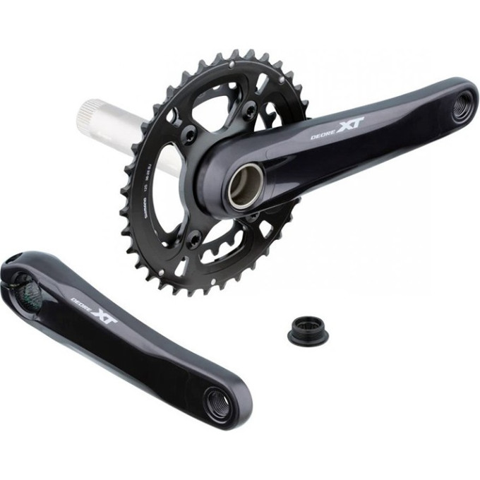 Система SHIMANO XT, M8000-2, 175мм, для 11 скоростей, 34x24T, без каретки, с бонками для CL 48.8мм