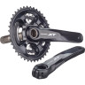 Система SHIMANO XT, M8000-3, 175мм, для 11скоростей, 40X30X22T,без каретки, для CL 50мм