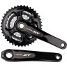 Система SHIMANO XT, M8000-3, 175мм, для 11скоростей, 40X30X22T,без каретки, для CL 50мм