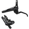 Тормоз дисковый SHIMANO DEORE, j-kit, BL(левый M6100)/BR(передний M6120, 4 поршня), полимерная колодка, 1000мм