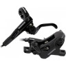Тормоз дисковый SHIMANO DEORE, j-kit, BL(левый M6100)/BR(передний M6120, 4 поршня), полимерная колодка, 1000мм
